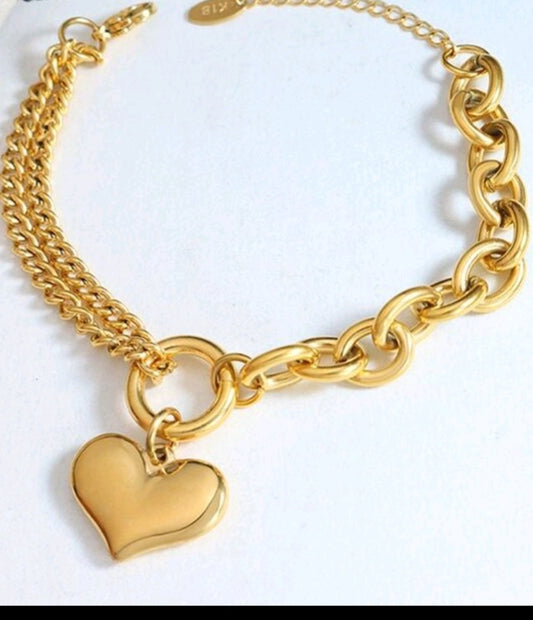 Heart bracelet